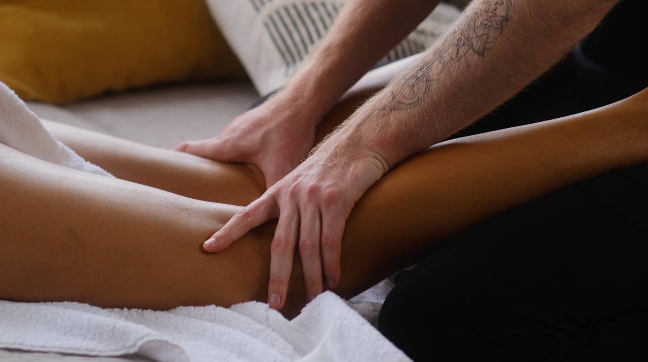 Leg massage technique
